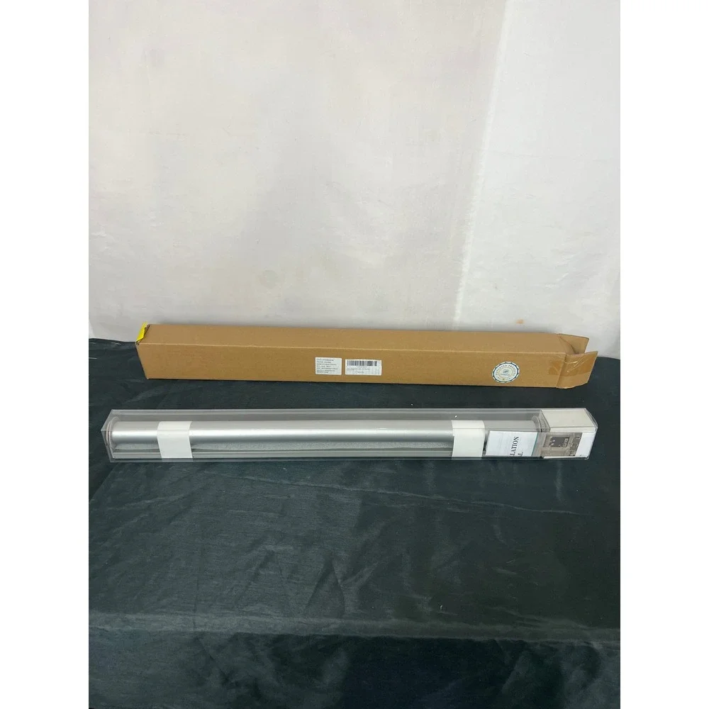 Changshade Cordless Roller Shade Gray‎ 27 x 72 Blackout Window Blind ROL27GY72A